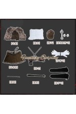Path to Nowhere Christina Cosplay Costume